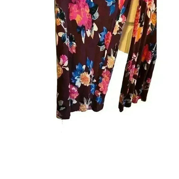 Band of Gypsies Jumpsuit Purple Boho Floral Size M - Picture 2 of 8